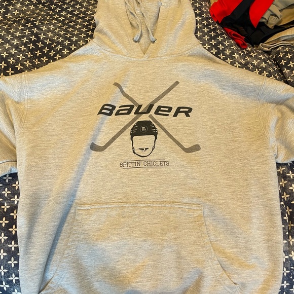 Bauer Gray Hoodie for Men - Picture 1 of 2